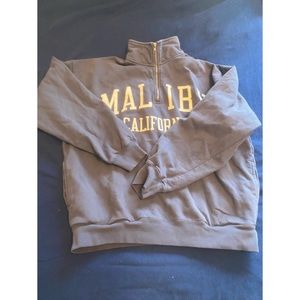 Oversized Brandy Melville Half Zip